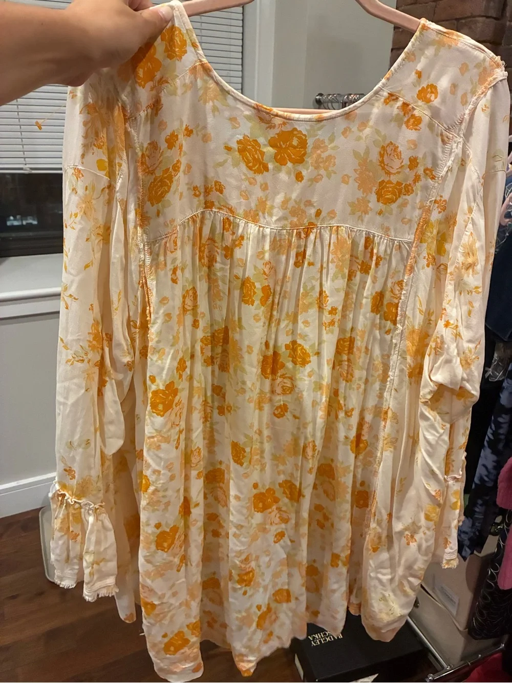 Free People Loretta Floral Tunic